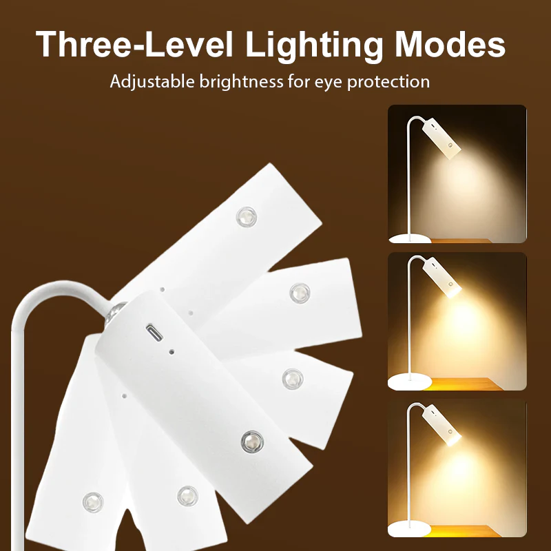 🔥 DERNIER JOUR DE PROMOTION ⏰Lampe de bureau magnétique amovible pour le soin des yeux - Image 3