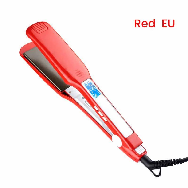 ✅ Plaques titine ultra-lisses – 0 frisottis, 100% brillance🔥 Lisseur/styler avec écran LCD et température réglable💞Créez des cheveux soyeux instantanément💞 - Image 14