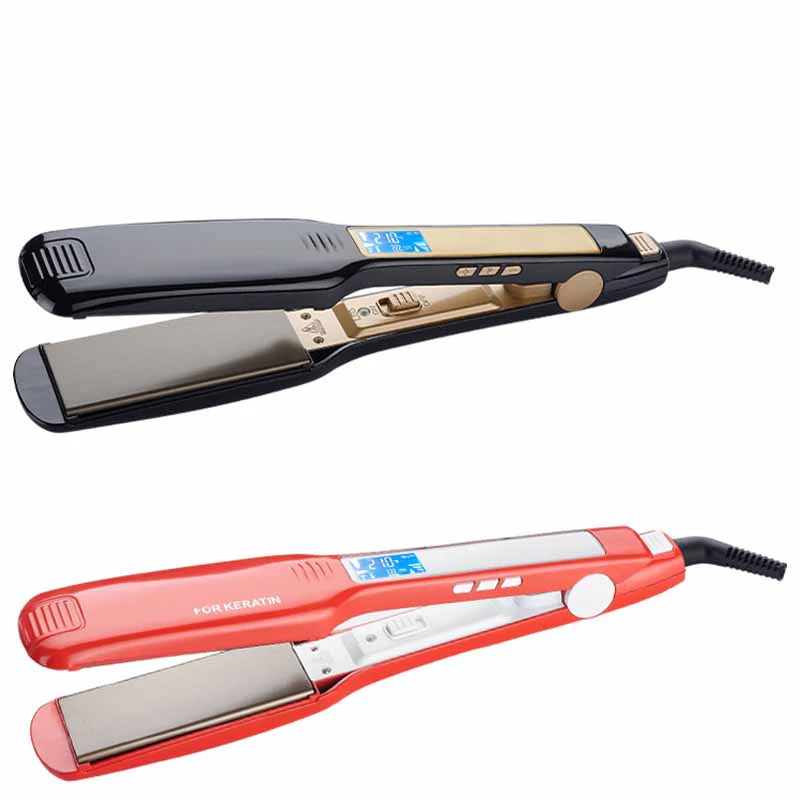 ✅ Plaques titine ultra-lisses – 0 frisottis, 100% brillance🔥 Lisseur/styler avec écran LCD et température réglable💞Créez des cheveux soyeux instantanément💞 - Image 7