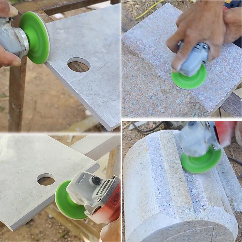 Disque abrasif diamanté pour l'ébarbage et le polissage des carreaux - Image 2
