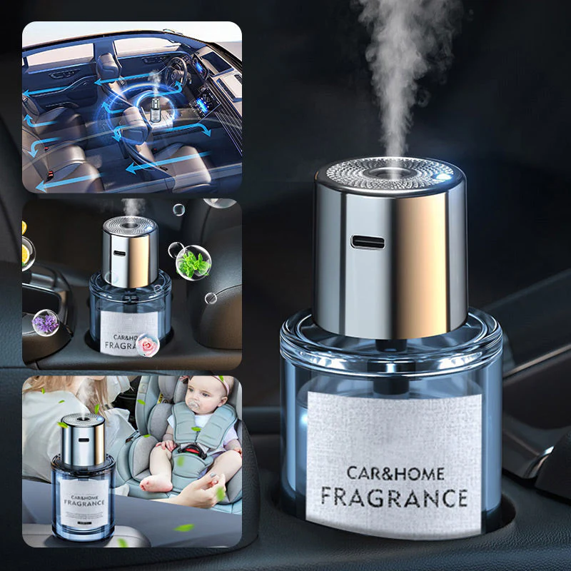 📢Durée limitée 61% de réduction🚗 Aromathérapie à pulvérisation à ultrasons intelligente , 5 niveaux d'ajustement Commutation automatique ✨ - Image 5