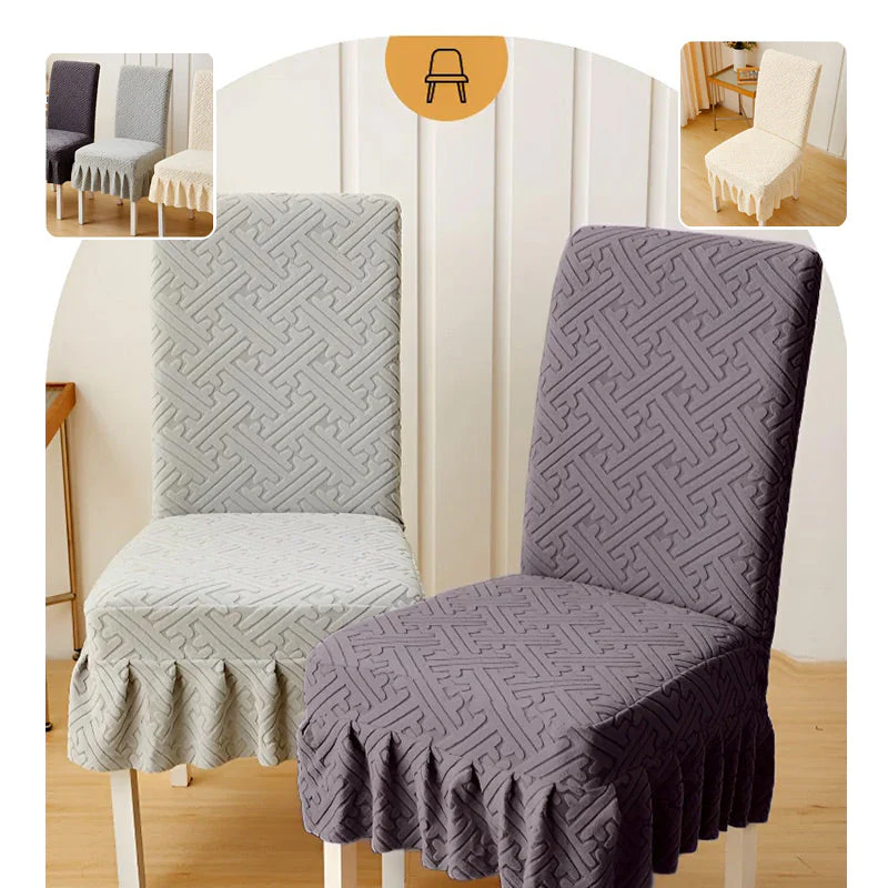 📢📢50% DE RÉDUCTION !!! 🎅🪑Lot de housses pour chaises de salle à manger ✨Donnez un coup de jeune à votre intérieur pour les fêtes ! Rafraîchissez votre salle à manger🎄 - Image 5