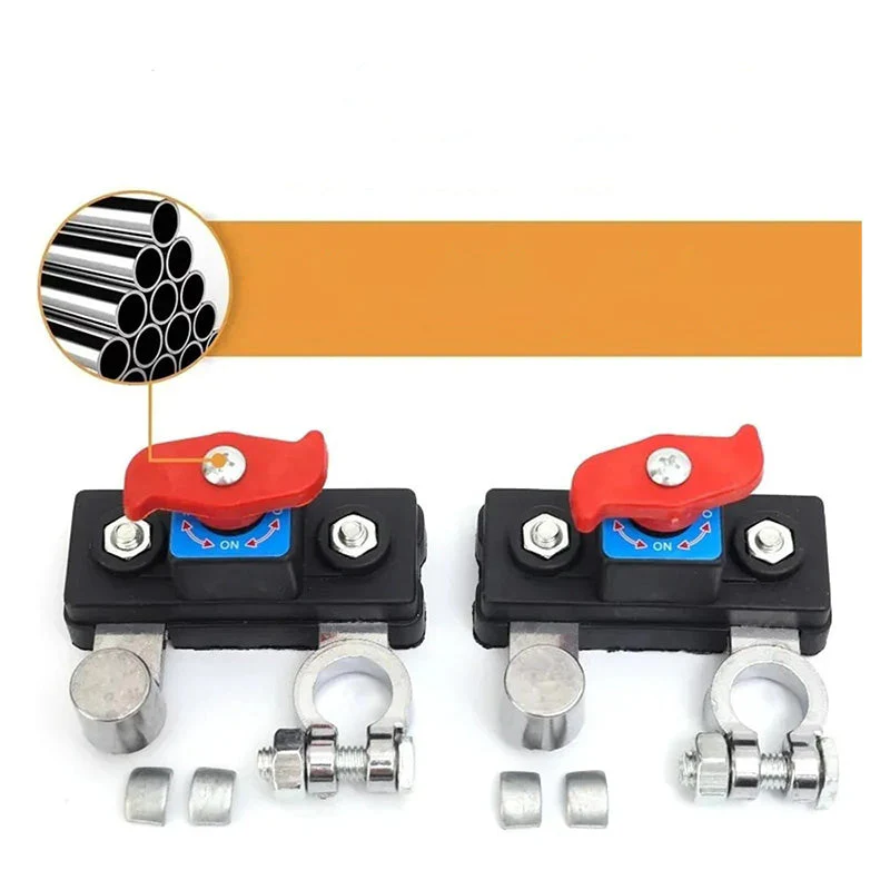 📢📢50 % de réduction !!! 🎅 Interrupteur de Déconnexion Batterie Voiture - 12V-24V Compatible, Coque Ignifuge, Urgence et Maintenance ⚡🚘 - Image 6
