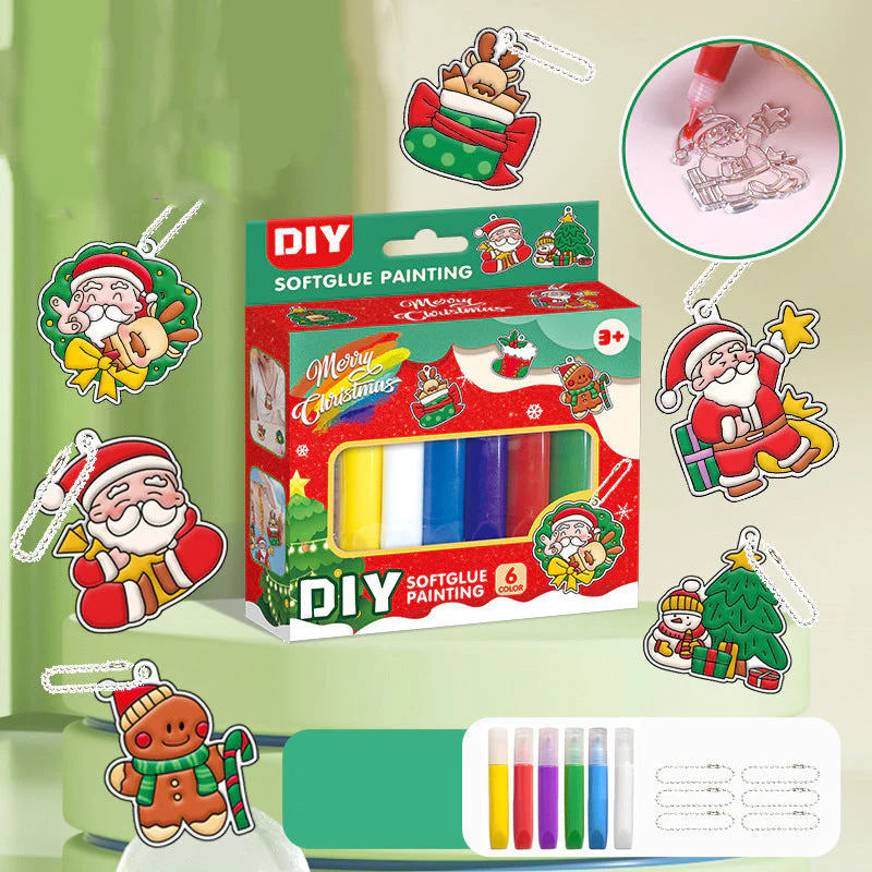 Kit de peinture gel sans cuisson à faire soi-même pour enfants📢📢40% DE RÉDUCTION !!! ✨ - Image 4