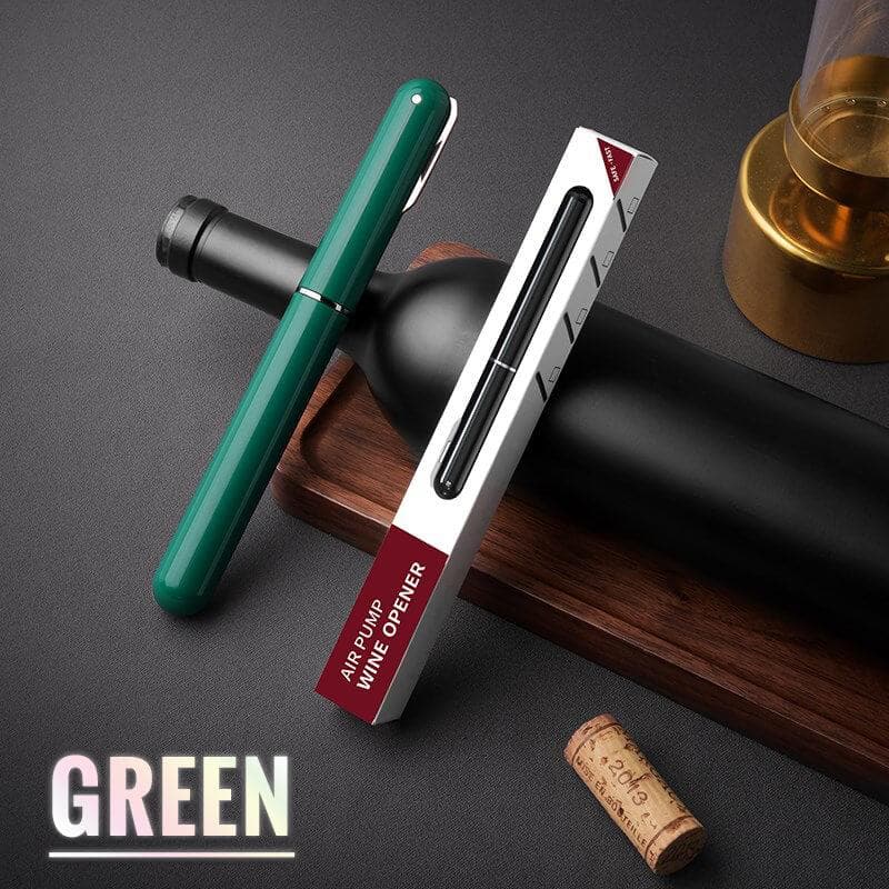 🍷 50% de réduction! ✨ Tire-bouchon à Pression d'Air – Ouvre en 3 Secondes, Design Stylo & Bouchon Inclus 🎁 - Image 10