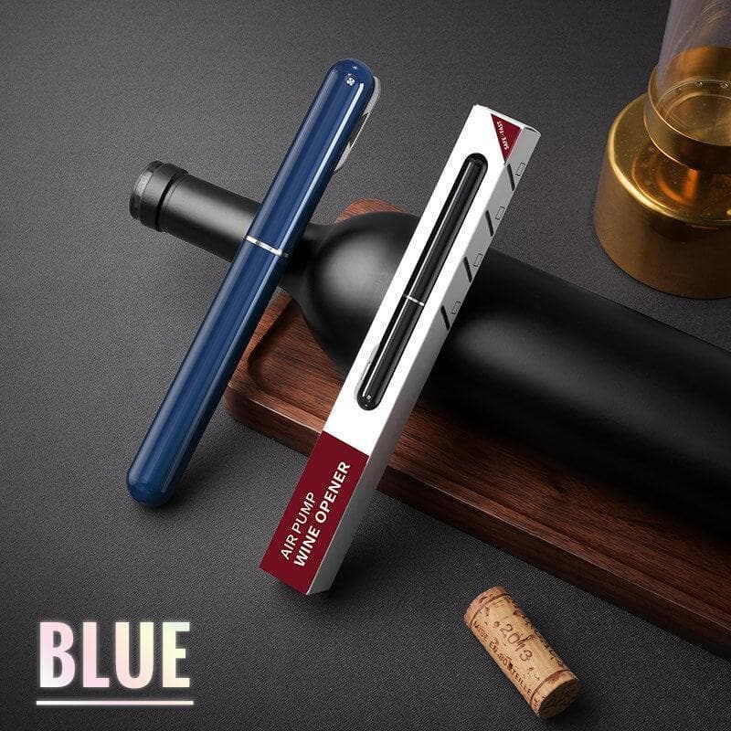 🍷 50% de réduction! ✨ Tire-bouchon à Pression d'Air – Ouvre en 3 Secondes, Design Stylo & Bouchon Inclus 🎁 - Image 12