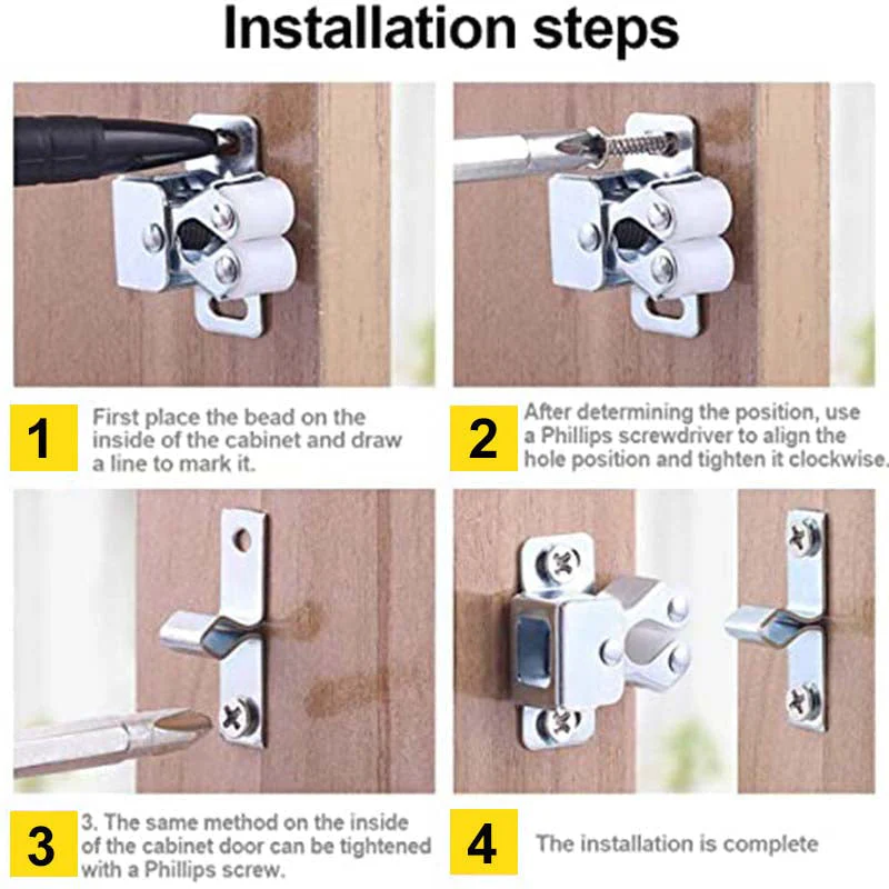📢📢50 % OFF !! ⏰Boutons en acier inoxydable pour portes d'armoires classiques - Image 6