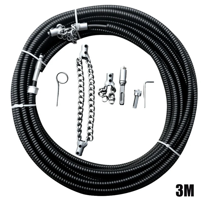 🏆Durée limitée moyenne 60% de réduction💥Serpent de plomberie pour drains bouchés - Image 9