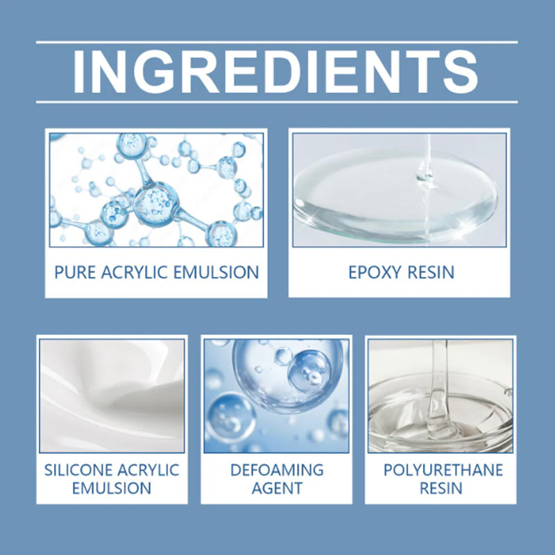 🏠✨Achetez 3 obtenez 1 gratuit💦Adhésif polyvalent, transparent et imperméable à séchage rapid - Image 4