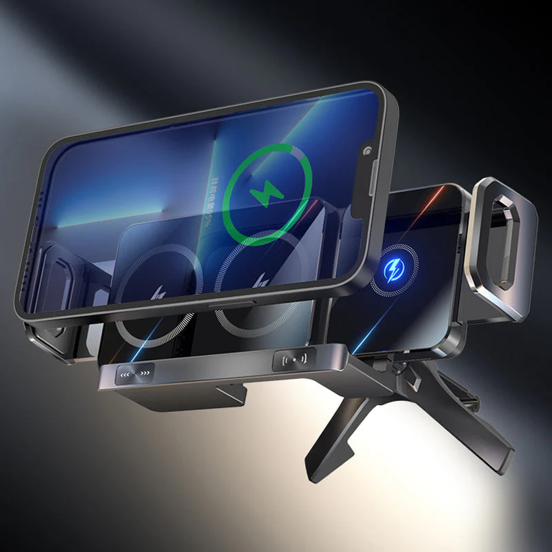 📢📢3 dernières heures : Grande vente⏰⏰Support de téléphone sans fil à double bobine pour voiture - Image 6