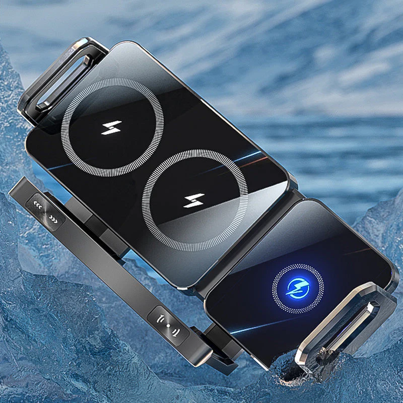 📢📢3 dernières heures : Grande vente⏰⏰Support de téléphone sans fil à double bobine pour voiture - Image 8