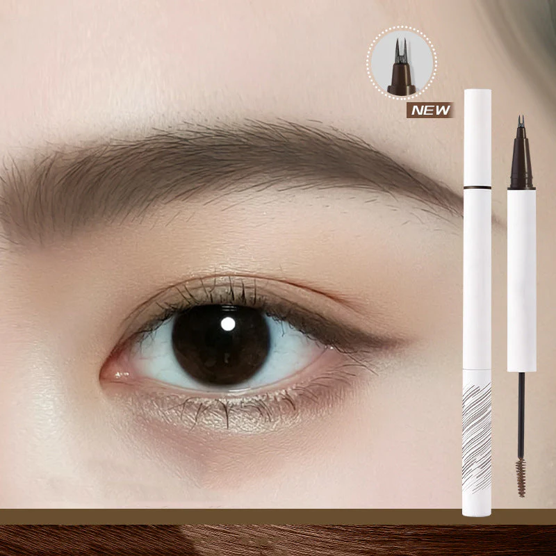 📢📢Achetez-en 1, obtenez-en 1 gratuitement✨Crayon à sourcils double embout et pinceau, résistant à l'eau - Image 10