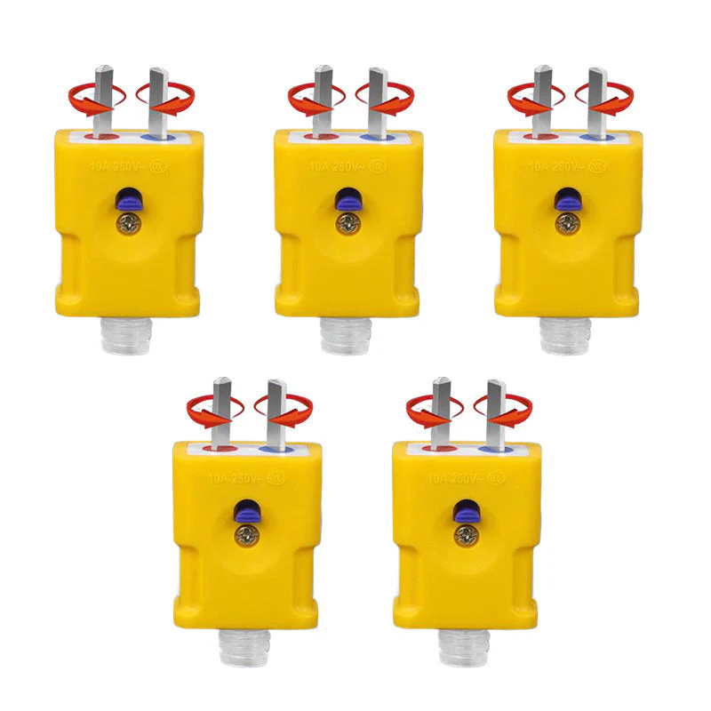 📢📢Achetez-en 1, obtenez-en 1 gratuitement⏰Fiche électrique rotative à deux broches à double mode - Image 14
