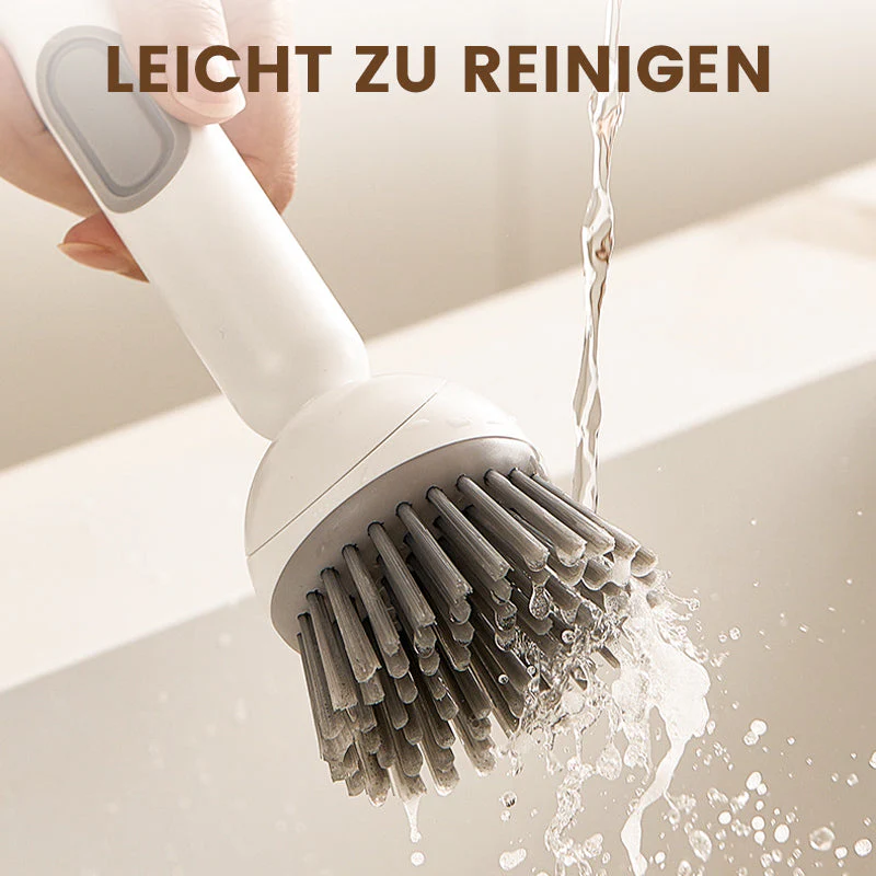 📢📢50 % de réduction !! ⏰Brosse de nettoyage rotative avec long manche pour la vaisselle et les casseroles - Image 8