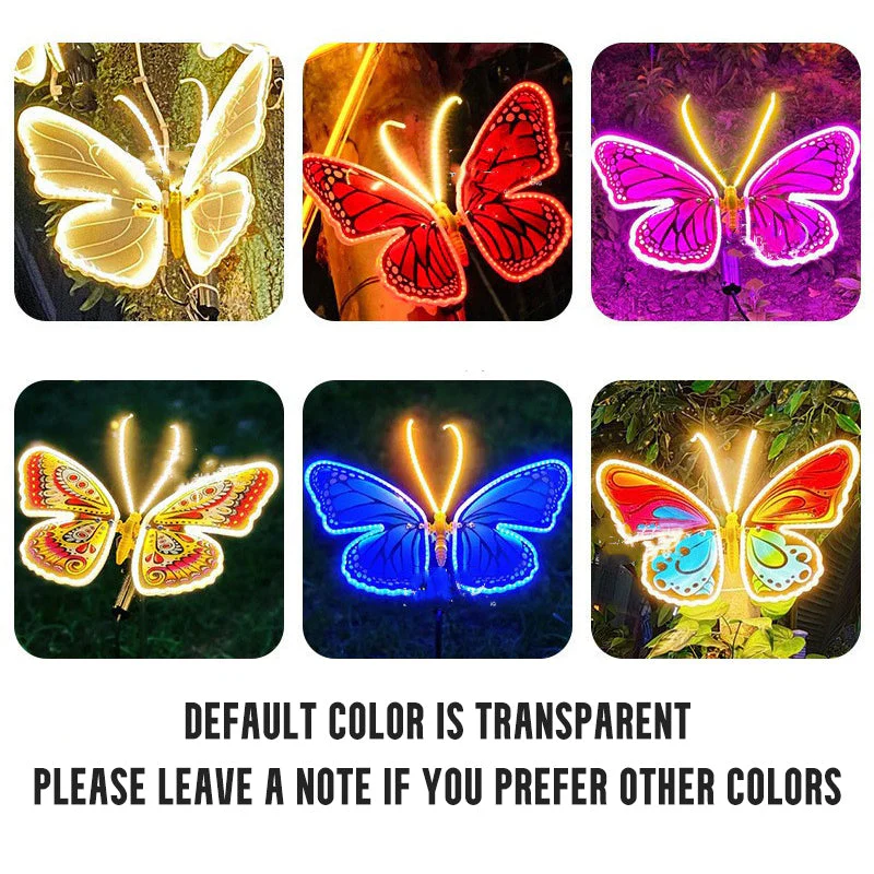 📢📢40% DE RÉDUCTION !!! ✨Lumières LED dynamiques et étanches pour jardin papillon - Image 13