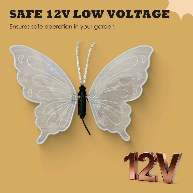 📢📢40% DE RÉDUCTION !!! ✨Lumières LED dynamiques et étanches pour jardin papillon - Image 3