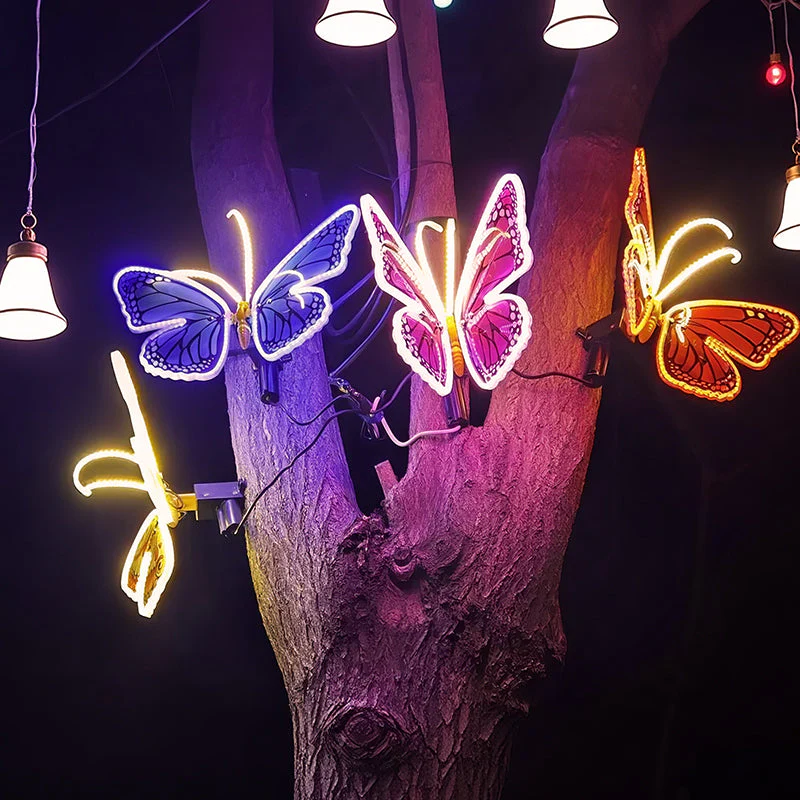 📢📢40% DE RÉDUCTION !!! ✨Lumières LED dynamiques et étanches pour jardin papillon - Image 7