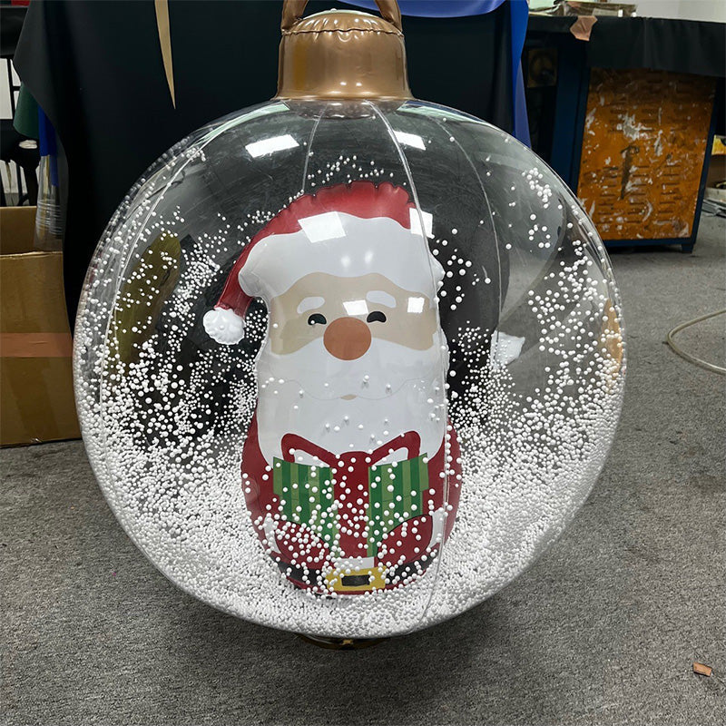 📢📢50% DE RÉDUCTION !!! 🎅Boule décorative gonflable en PVC pour Noël en extérieur - Image 15