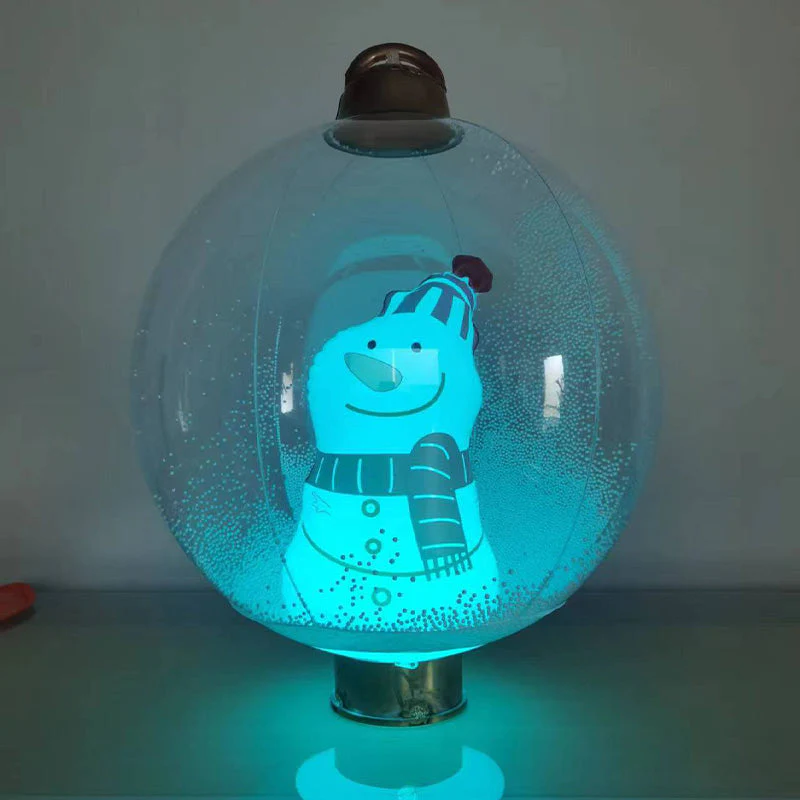 📢📢50% DE RÉDUCTION !!! 🎅Boule décorative gonflable en PVC pour Noël en extérieur - Image 19
