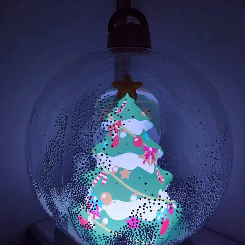 📢📢50% DE RÉDUCTION !!! 🎅Boule décorative gonflable en PVC pour Noël en extérieur - Image 20