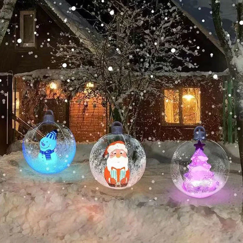 📢📢50% DE RÉDUCTION !!! 🎅Boule décorative gonflable en PVC pour Noël en extérieur - Image 8
