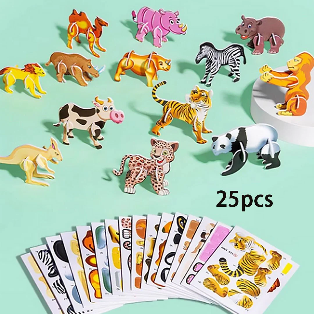 📢📢60% DE RÉDUCTION !!! ✨Puzzle 3D éducatif de dessins animés - Image 10