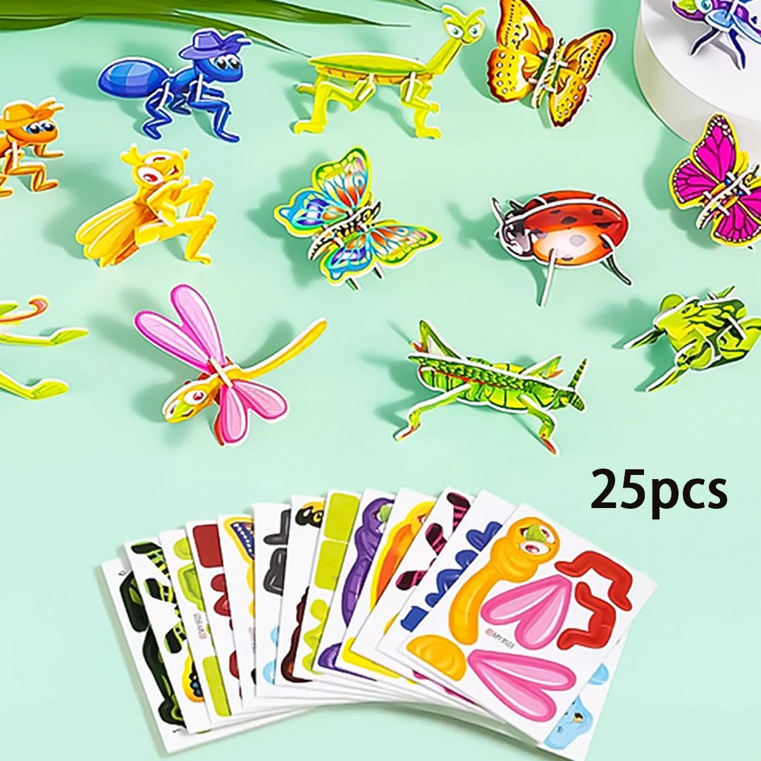 📢📢60% DE RÉDUCTION !!! ✨Puzzle 3D éducatif de dessins animés - Image 18