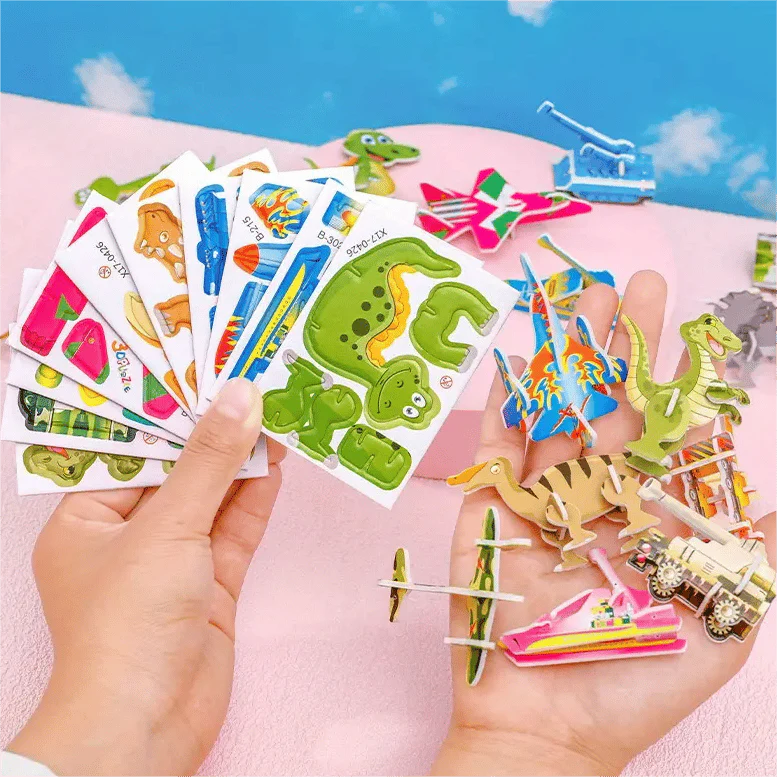 📢📢60% DE RÉDUCTION !!! ✨Puzzle 3D éducatif de dessins animés - Image 5