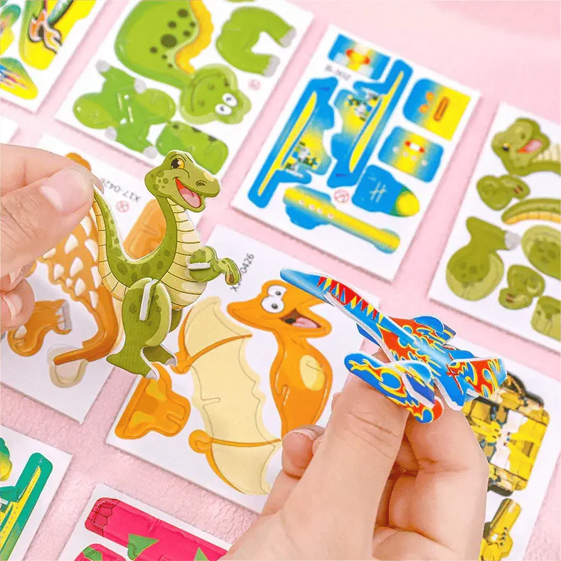 📢📢60% DE RÉDUCTION !!! ✨Puzzle 3D éducatif de dessins animés - Image 7