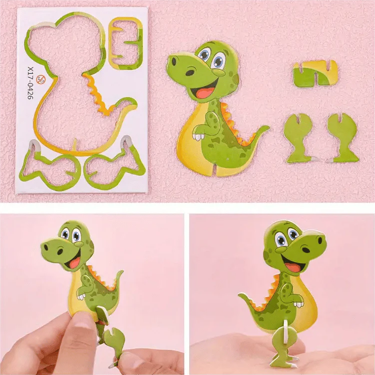 📢📢60% DE RÉDUCTION !!! ✨Puzzle 3D éducatif de dessins animés - Image 8