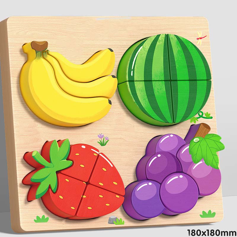 📢📢50% DE RÉDUCTION !!! ✨Puzzle 3D éducatif en bois - Image 13