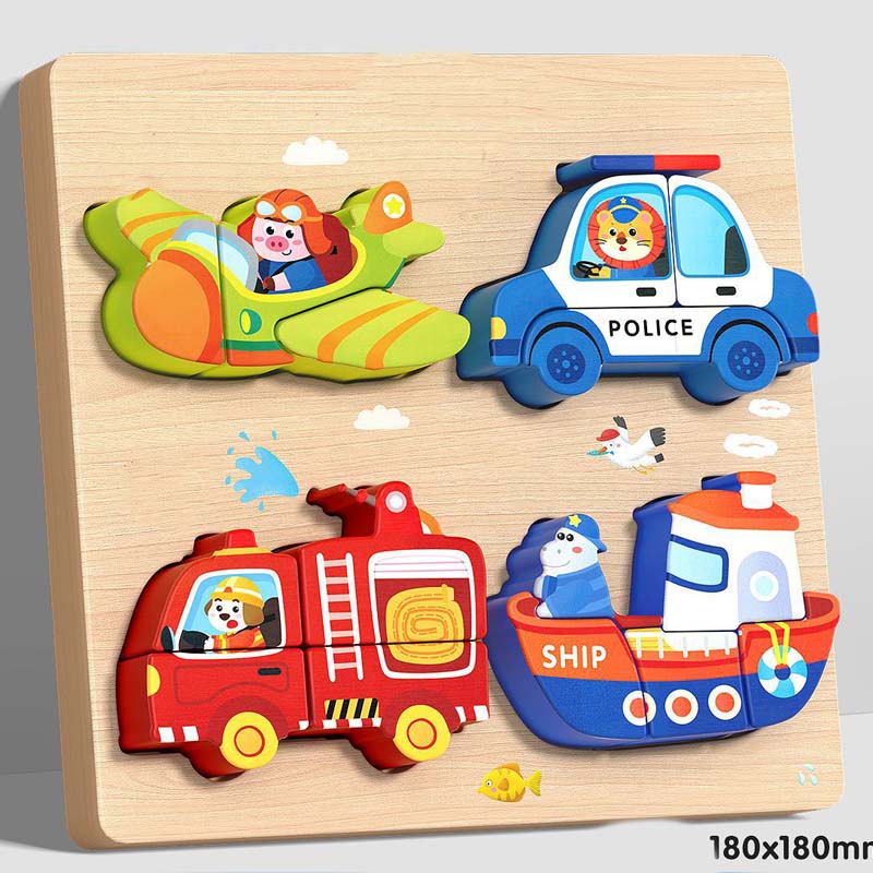 📢📢50% DE RÉDUCTION !!! ✨Puzzle 3D éducatif en bois - Image 14
