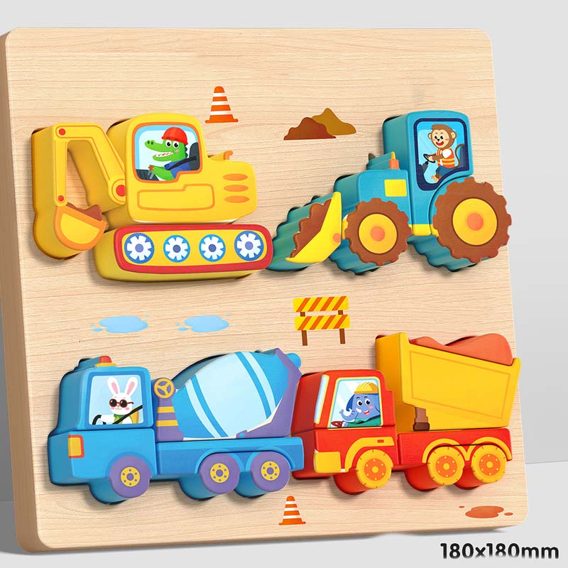 📢📢50% DE RÉDUCTION !!! ✨Puzzle 3D éducatif en bois - Image 15