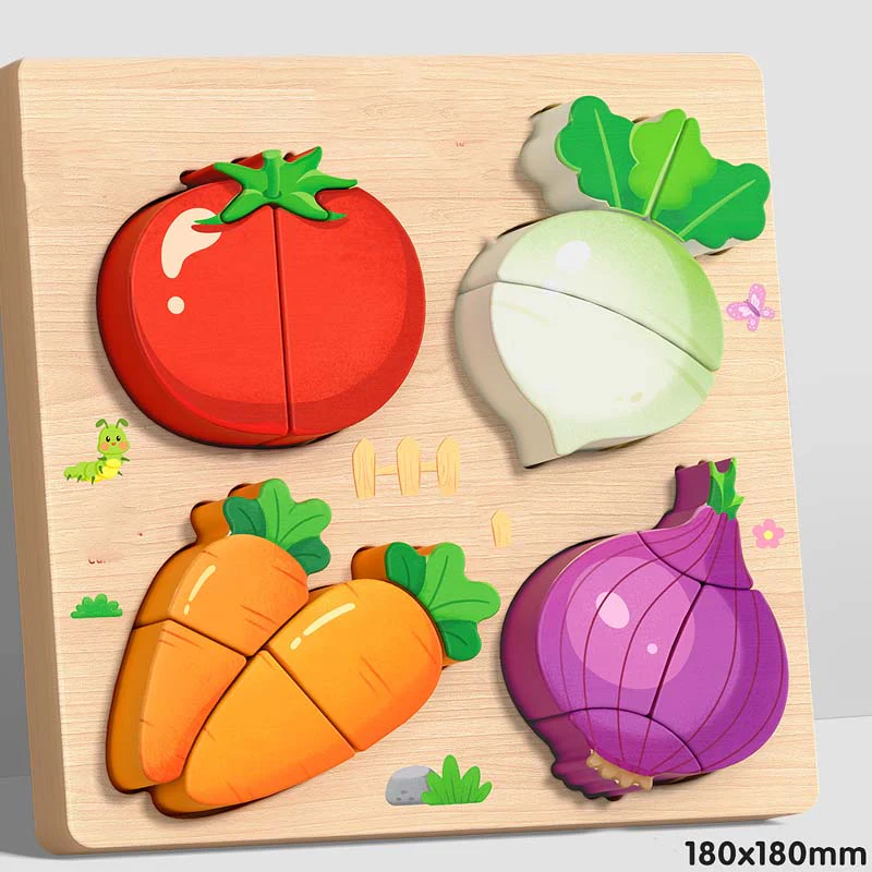 📢📢50% DE RÉDUCTION !!! ✨Puzzle 3D éducatif en bois - Image 16