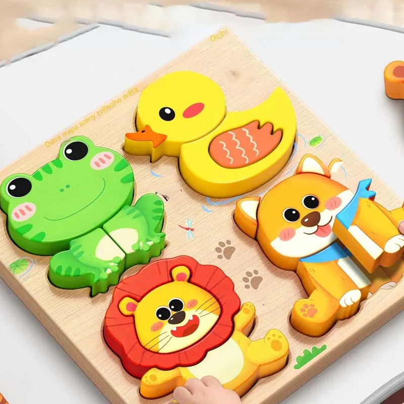 📢📢50% DE RÉDUCTION !!! ✨Puzzle 3D éducatif en bois - Image 5
