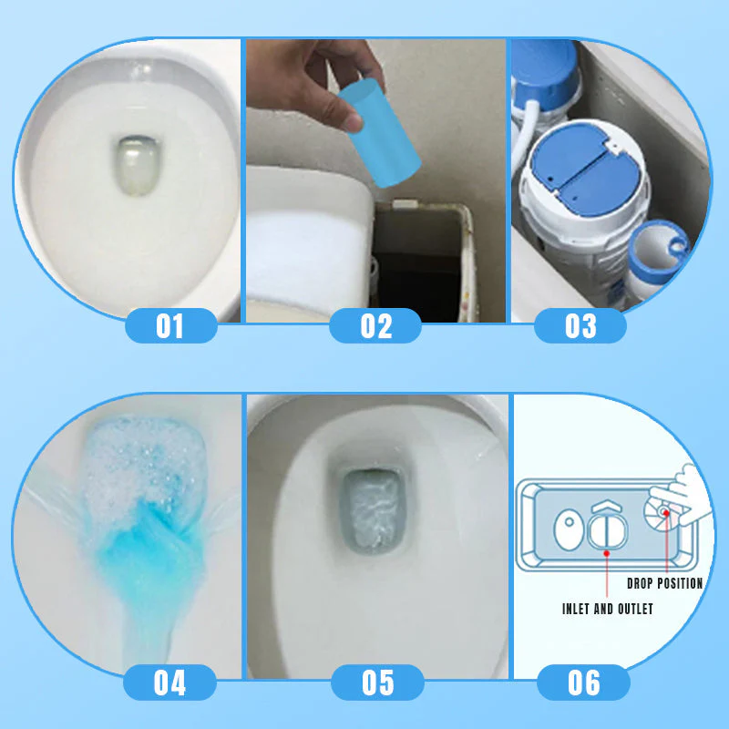 Bâtonnet de Nettoyage Efficace Désincrustant et Concentré pour Toilettes - Image 7