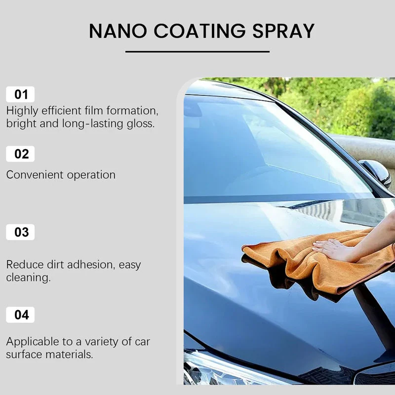 📢📢Achetez 5 obtenez 5 gratuits ⏰ Spray Polish pour Voiture + Serviette Microfibre - Redonne de l'Éclat en 5 Minutes sans Rayures 🧼⚡ - Image 6