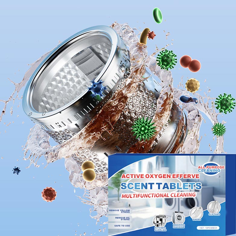 Comprimés effervescents de nettoyage à l'oxygène actif tous usages - Image 2