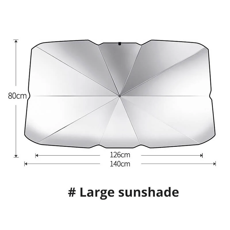 ✨Summer Hot Sale☀️Car Windshield Sun Shade Umbrella - Image 7