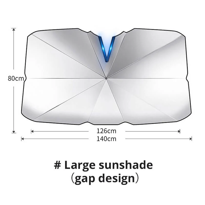 ✨Summer Hot Sale☀️Car Windshield Sun Shade Umbrella - Image 9