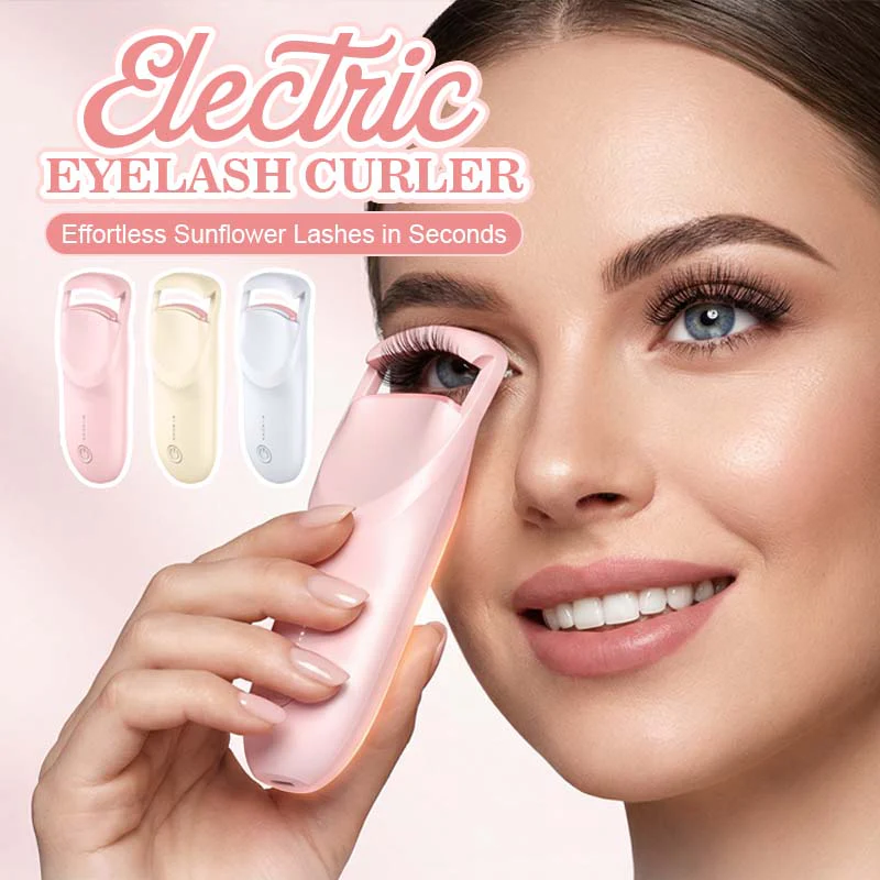 📢📢50 % DE RÉDUCTION !! ⏰Recourbe-cils électrique pour des boucles longue durée