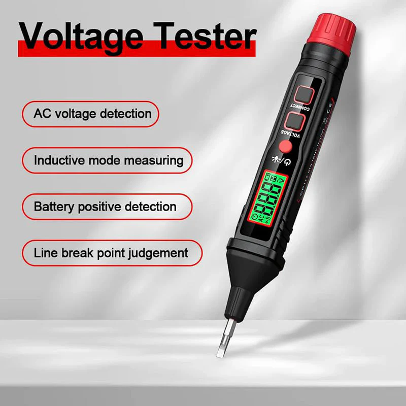 ⏰⏰⏰12 dernières heures : Grande vente🔥Stylo de mesure de tension électrique spécial avec écran LCD - Image 5