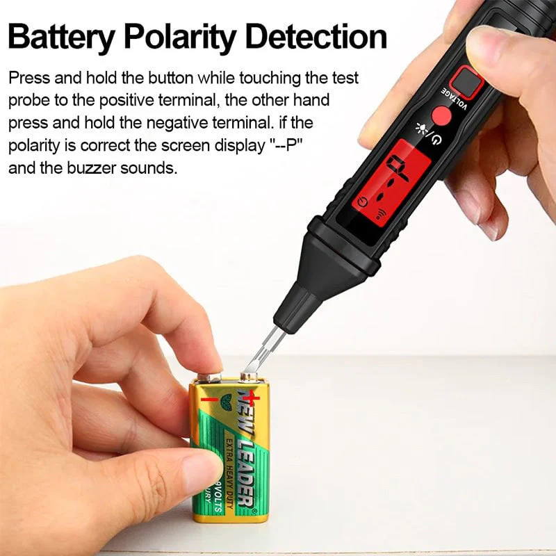 ⏰⏰⏰12 dernières heures : Grande vente🔥Stylo de mesure de tension électrique spécial avec écran LCD - Image 9