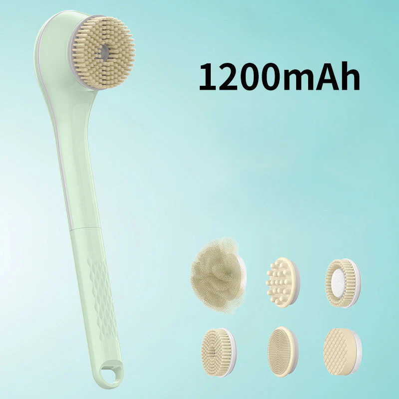 ⏳Spécial à durée limitée⏰Brosse de bain exfoliante électrique à long manche🪥 - Image 11