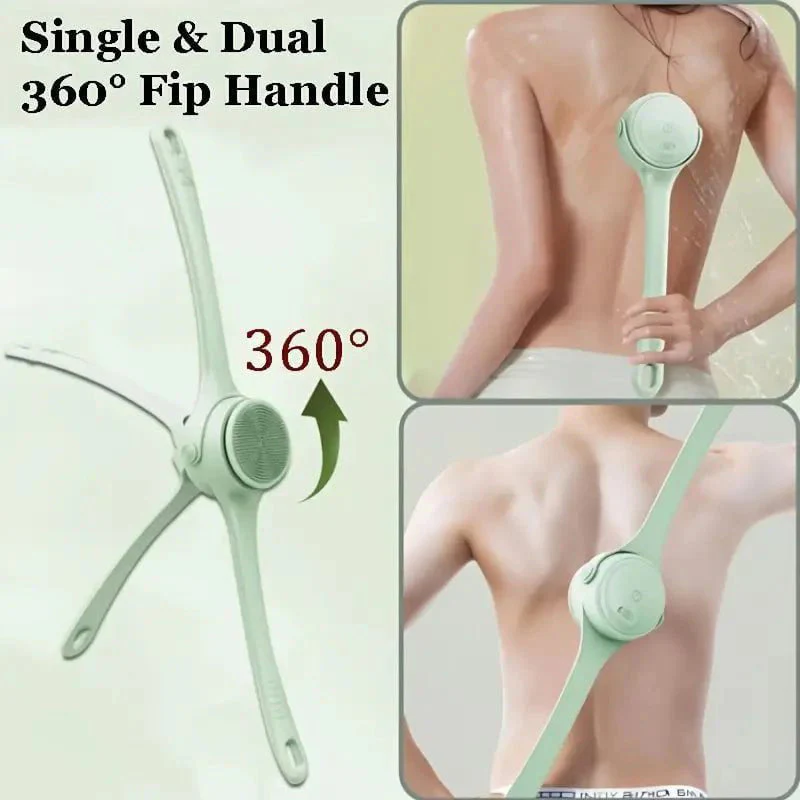 ⏳Spécial à durée limitée⏰Brosse de bain exfoliante électrique à long manche🪥 - Image 2