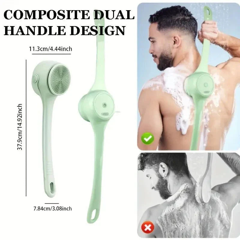 ⏳Spécial à durée limitée⏰Brosse de bain exfoliante électrique à long manche🪥 - Image 3