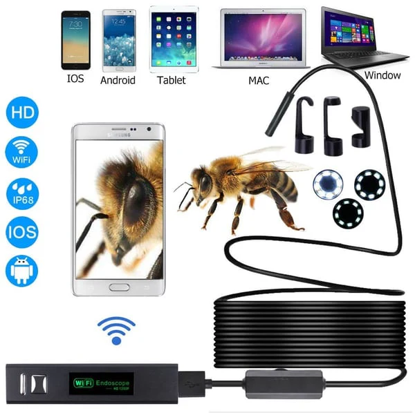 💡🔥 50 % DE RÉDUCTION – Caméra endoscopique douce Magic Wifi 😍✨ - Image 11