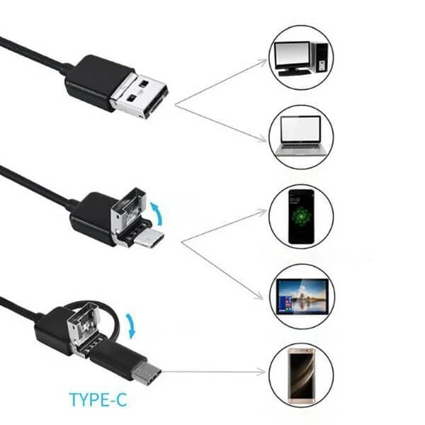 💡🔥 50 % DE RÉDUCTION – Caméra endoscopique douce Magic Wifi 😍✨ - Image 5