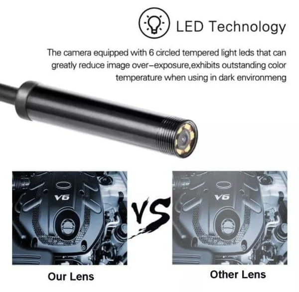 💡🔥 50 % DE RÉDUCTION – Caméra endoscopique douce Magic Wifi 😍✨ - Image 9