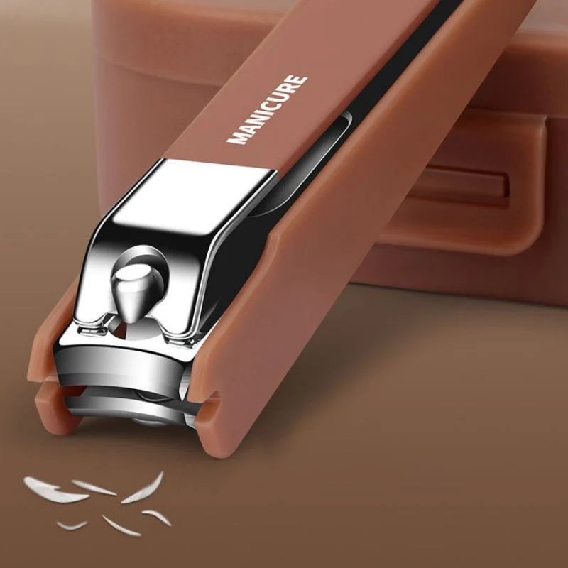 Ensemble de 7 Pièces de Manucure Portable avec Coupe-Ongles - Image 4